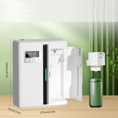 VINGVO scent diffuser LED display showing timer and settings for easy control.
