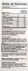 Close-up of Vino Carne Hierro label on 16 oz bottle