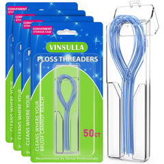 VINSULLA floss threaders in hygienic carrying case