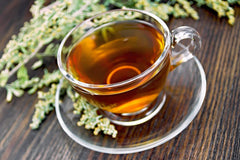 Natural wellness tea with minerals and nutrients