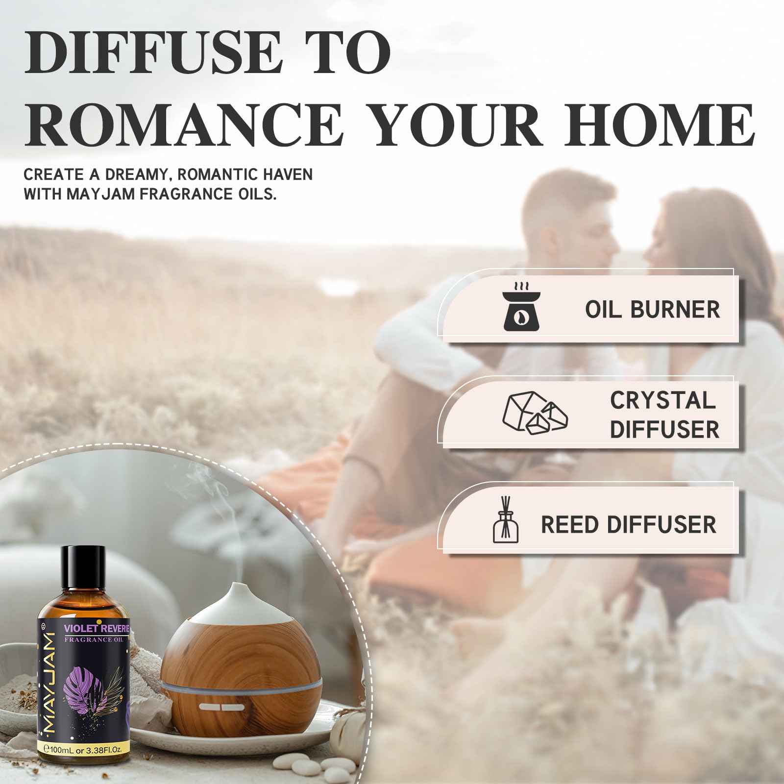 Violet Reverie fragrance oil used in soap making