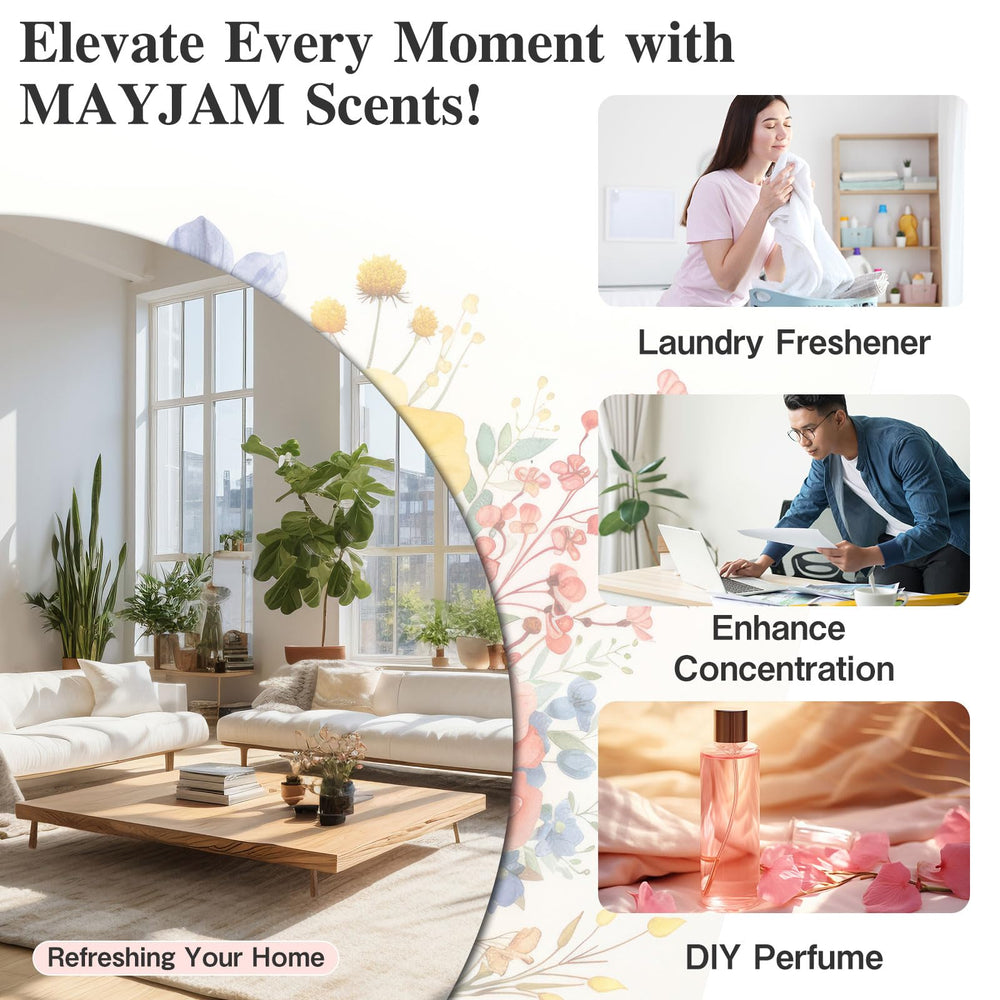 Diffuser with Violet Reverie fragrance oil scent