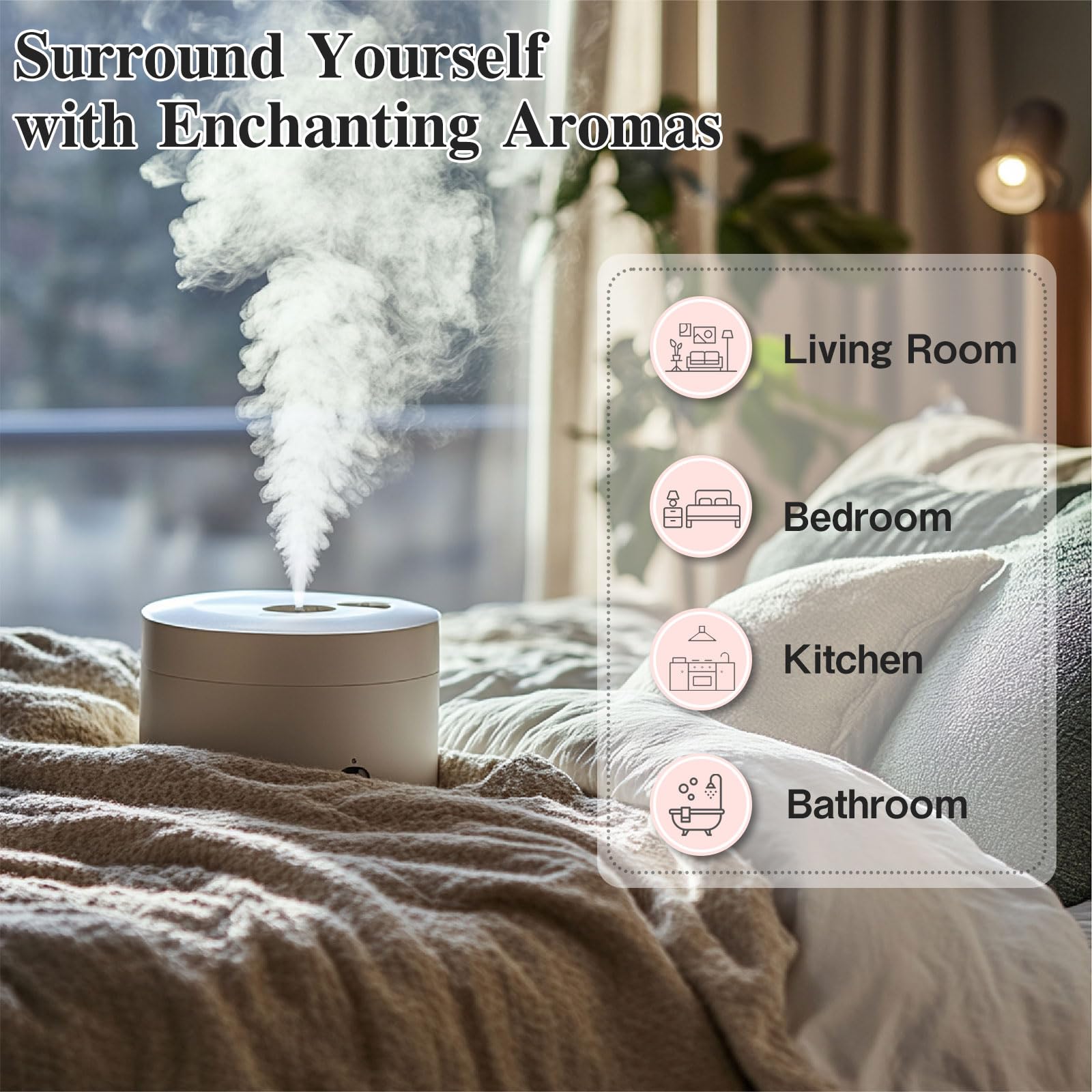 Product shot of Violet Reverie fragrance oil for home fragrance