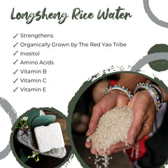 Viori Hidden Waterfall bar soap lather in hand demonstrates rich moisture.