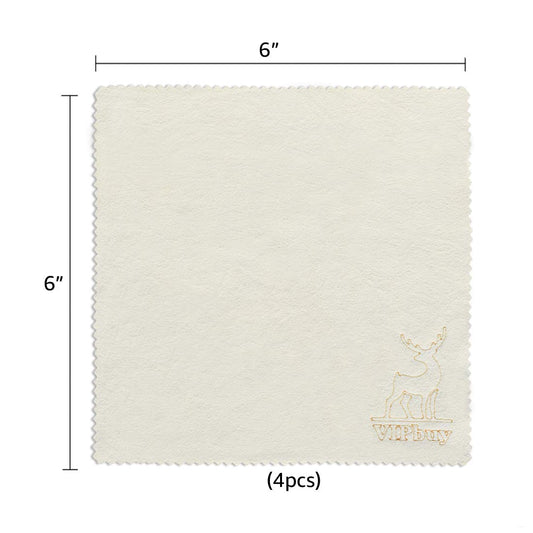 Close up of 6x6 natural chamois cloth texture