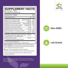 Illustration of elderberry, zinc and selenium used in ViraPro