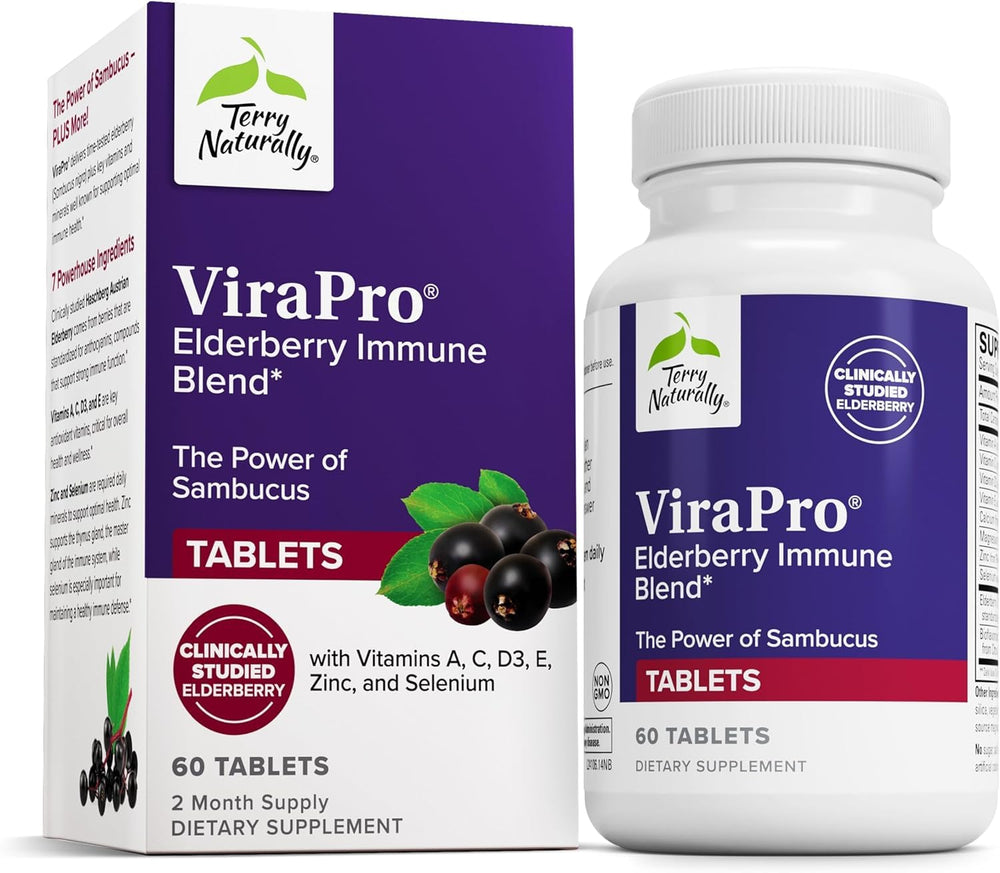 Terry Naturally ViraPro immune support bottle label