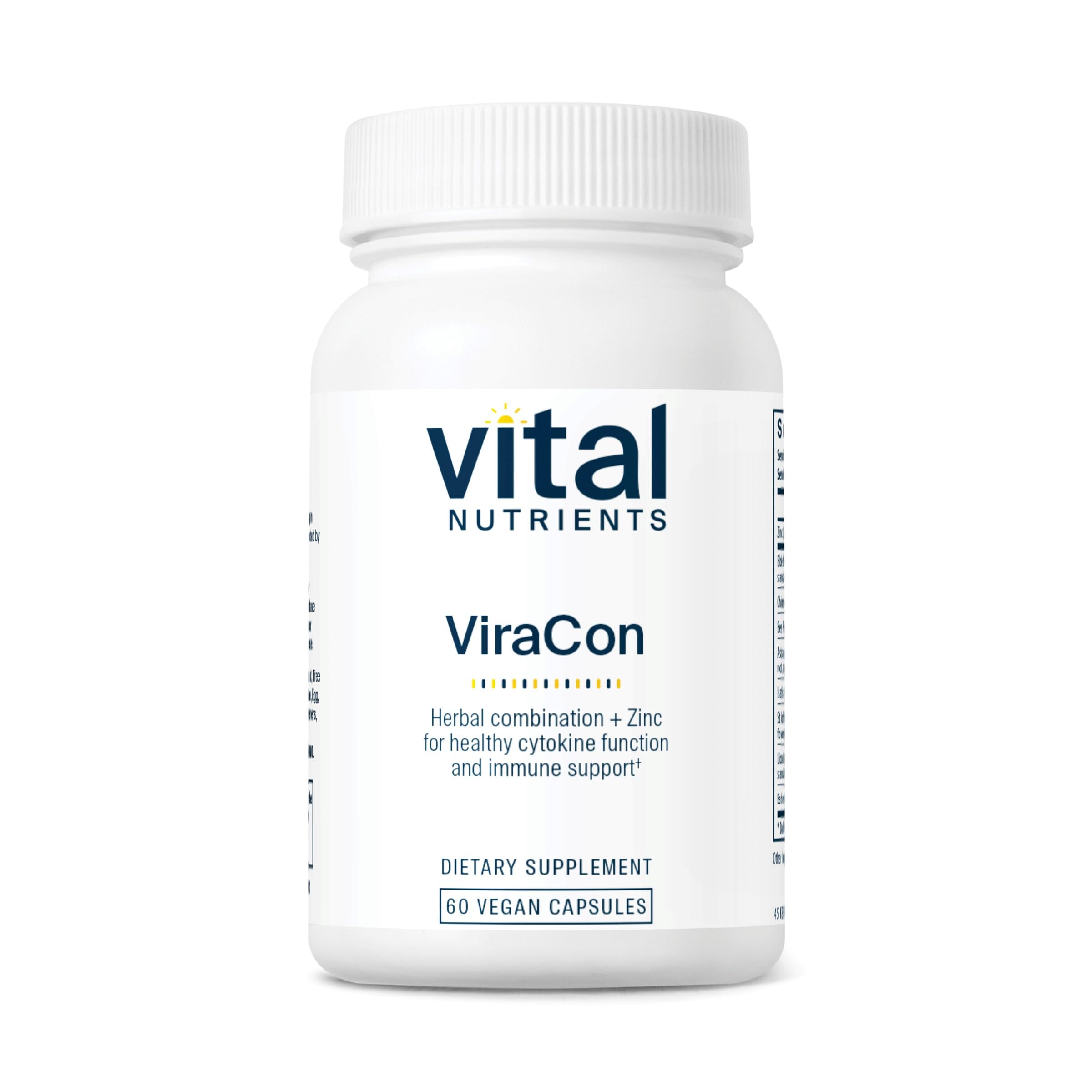 ViraCon vegan immune support bottle with label