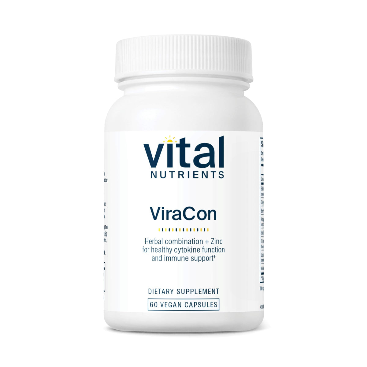 ViraCon vegan immune support bottle with label