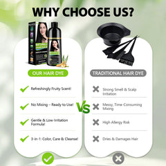 Argan and olive oil blend in Vireo Color for moisturized hair.