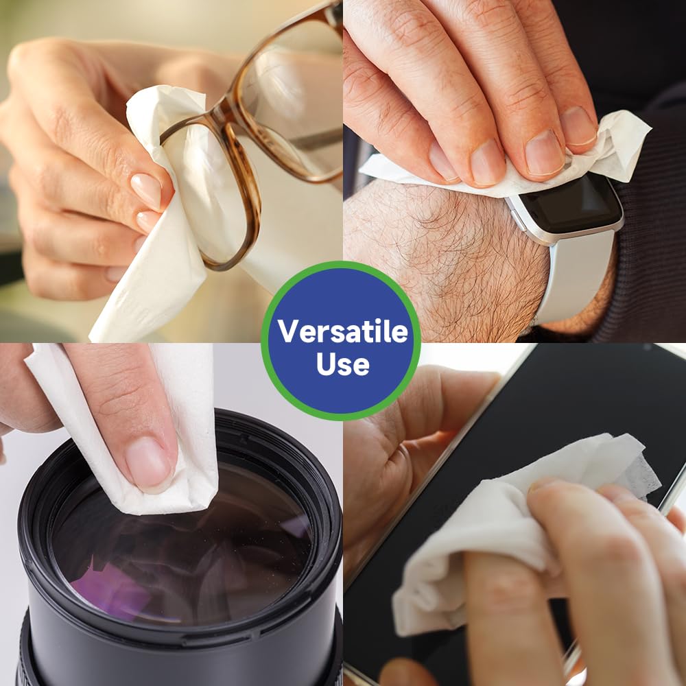 Eco-friendly recyclable packaging for VisClear wipes