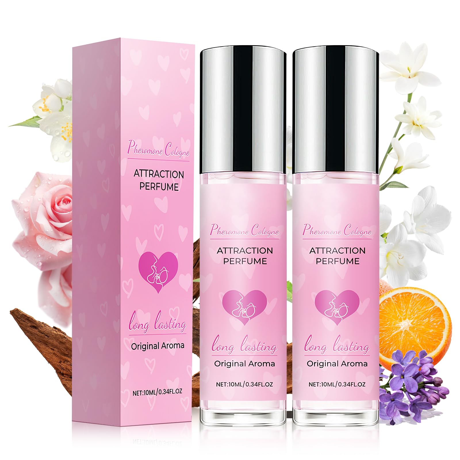 VISEWI pheromone perfume for women bottle showing elegant aroma and confidence