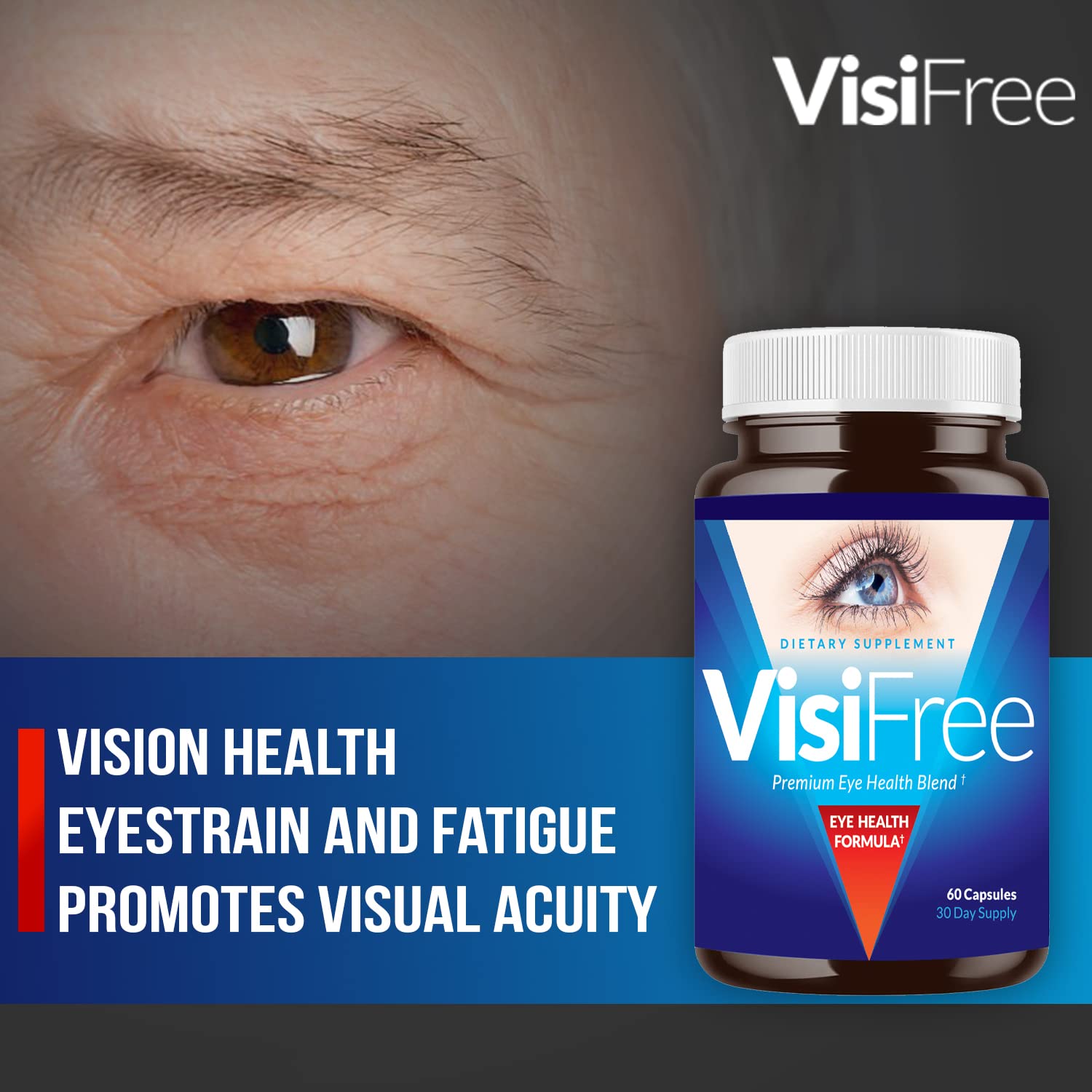 Close-up of VisiFree capsules