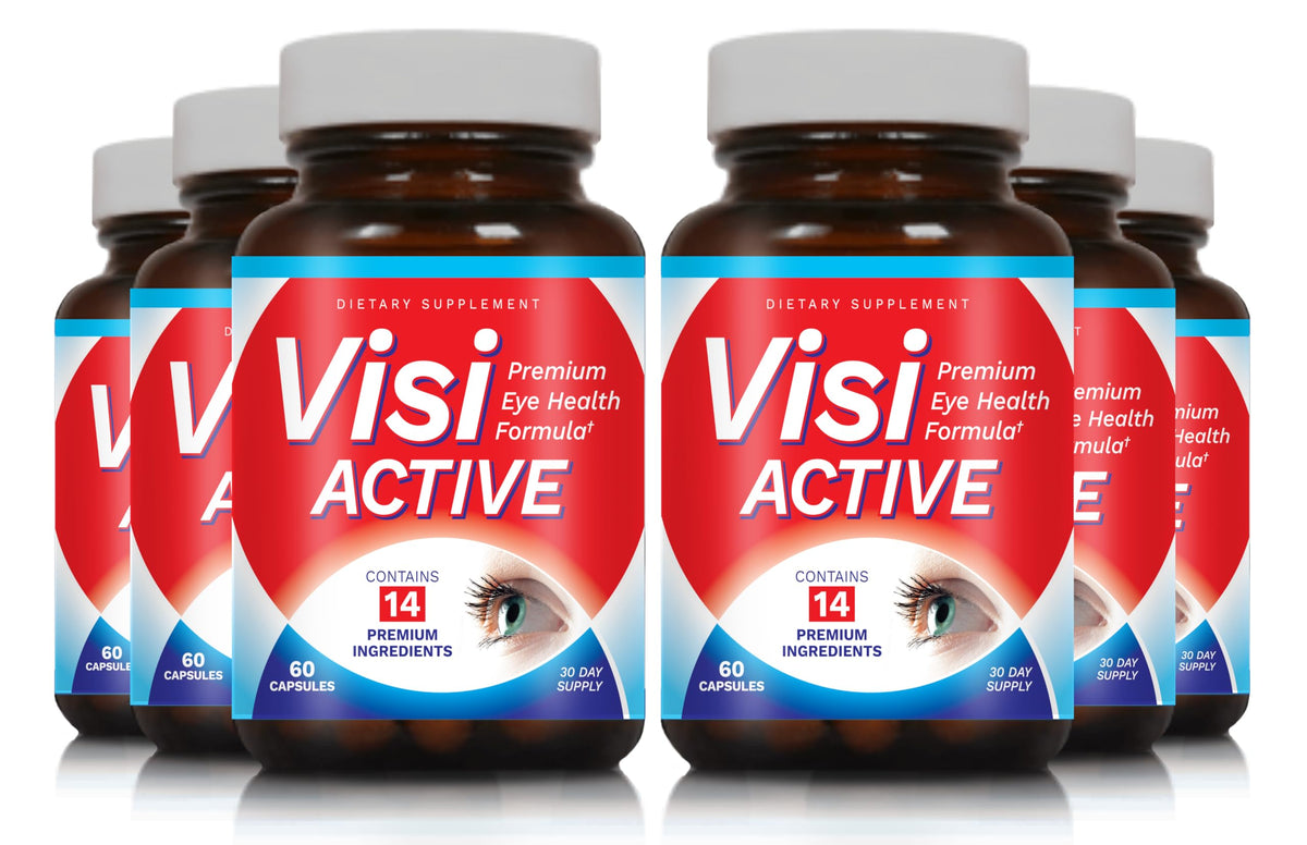 VisiActive Vision Support bottle and label