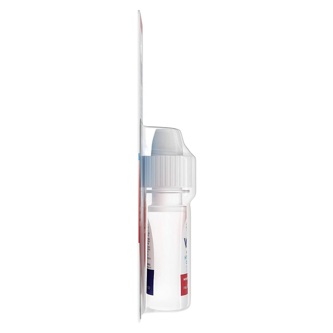 Visine Advanced Relief Eye Drops dispense dropper for precise application
