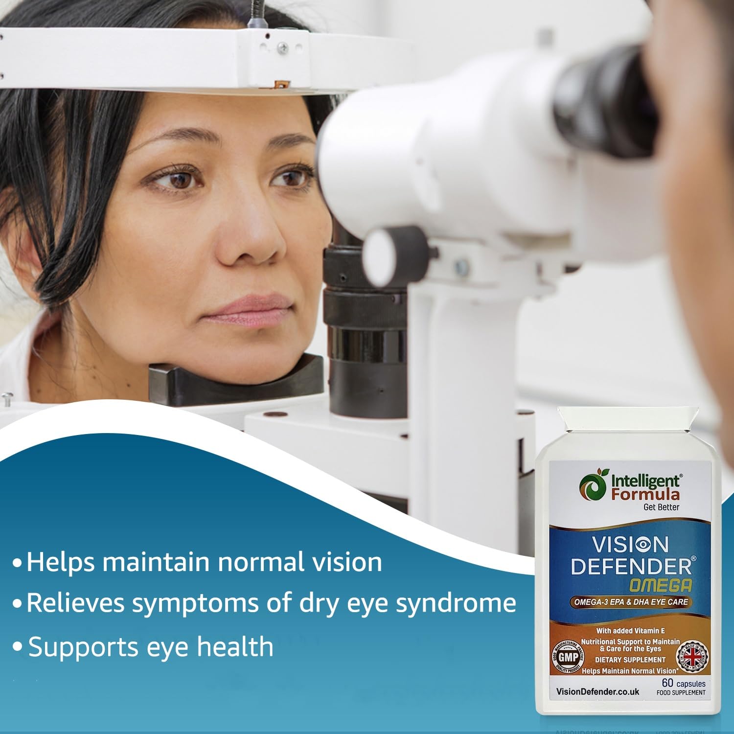 Lifestyle image suggesting eye comfort and clarity