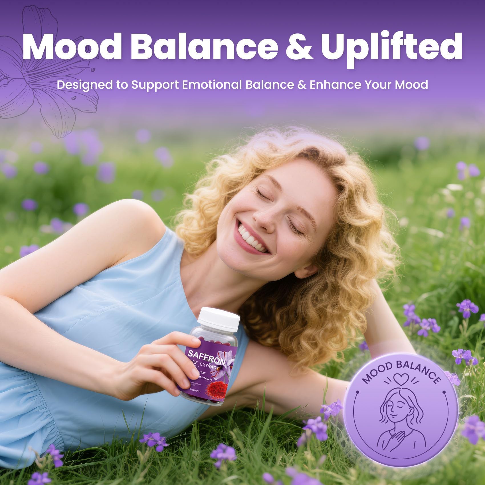 Saffron for vision support and immune health