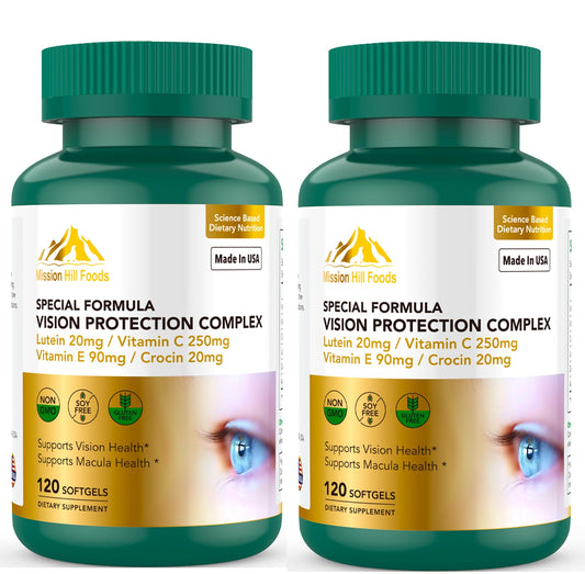Vision Protection Complex bottle with product name on label