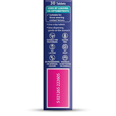 Visionace Original vitamins and minerals profile including A, B2 and zinc
