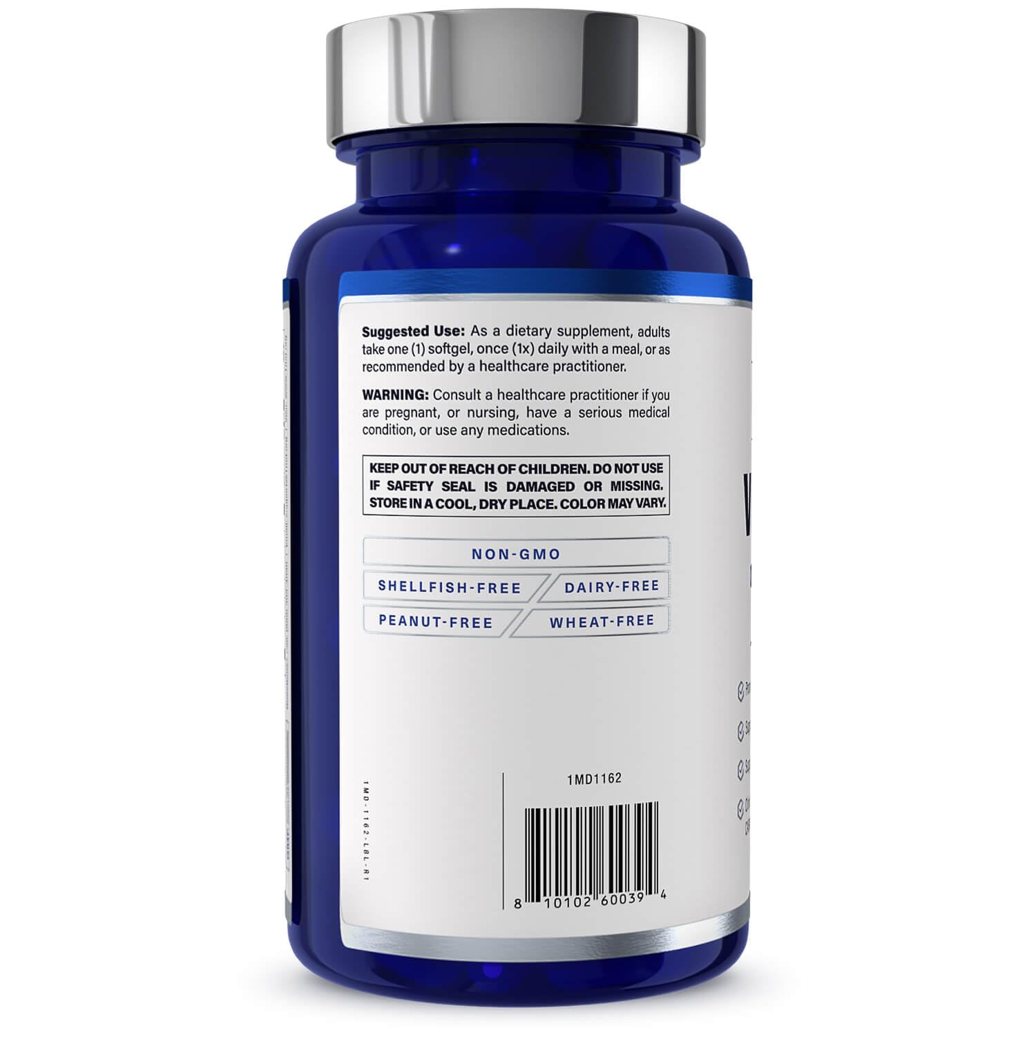 Label detail highlighting AREDS 2-Based Formula