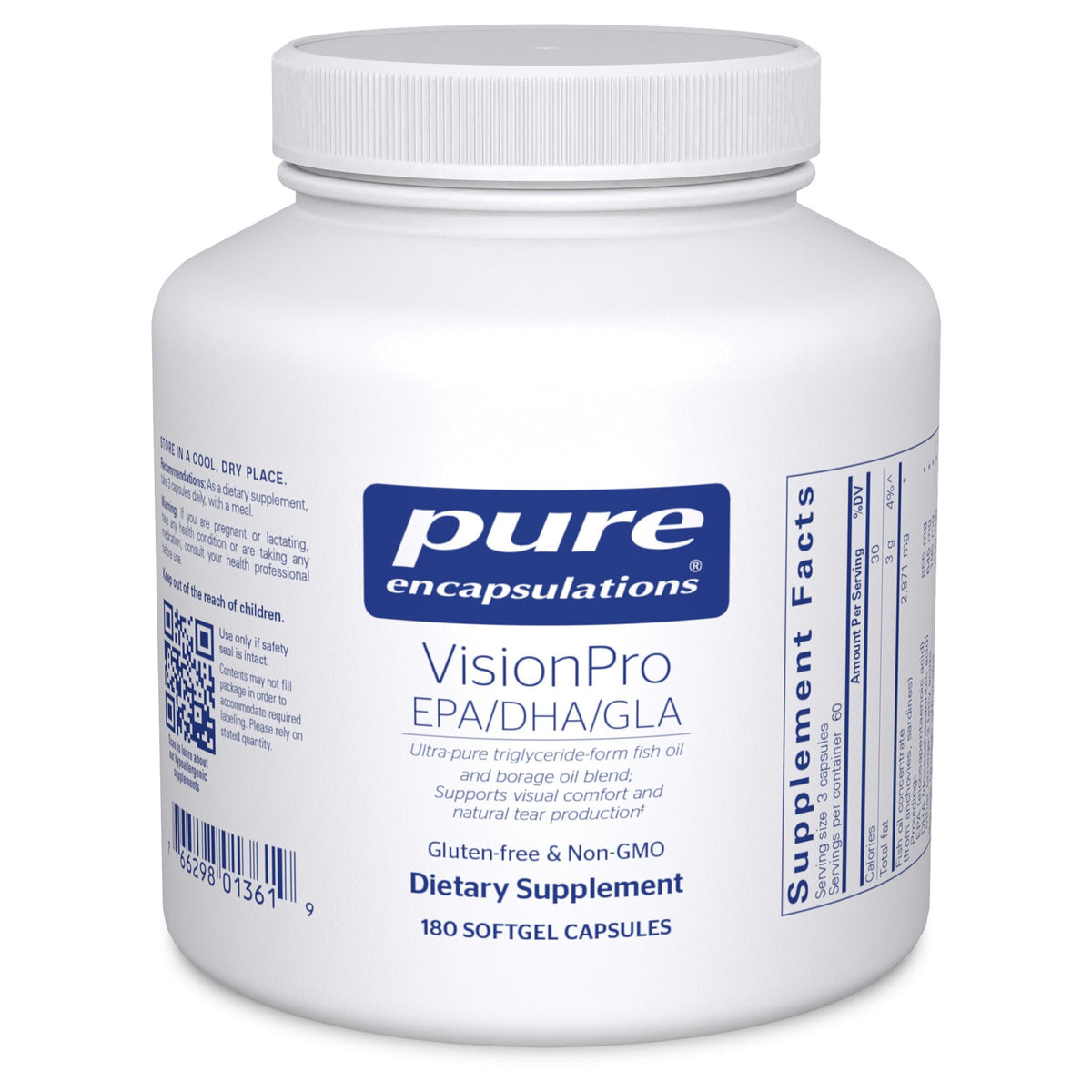 VisionPro tear film support capsules illustrating all three tear film layers