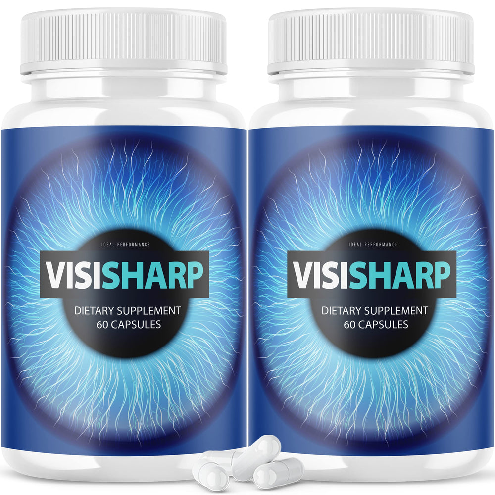 Visisharp eye health formula bottle - 2-pack with 120 capsules