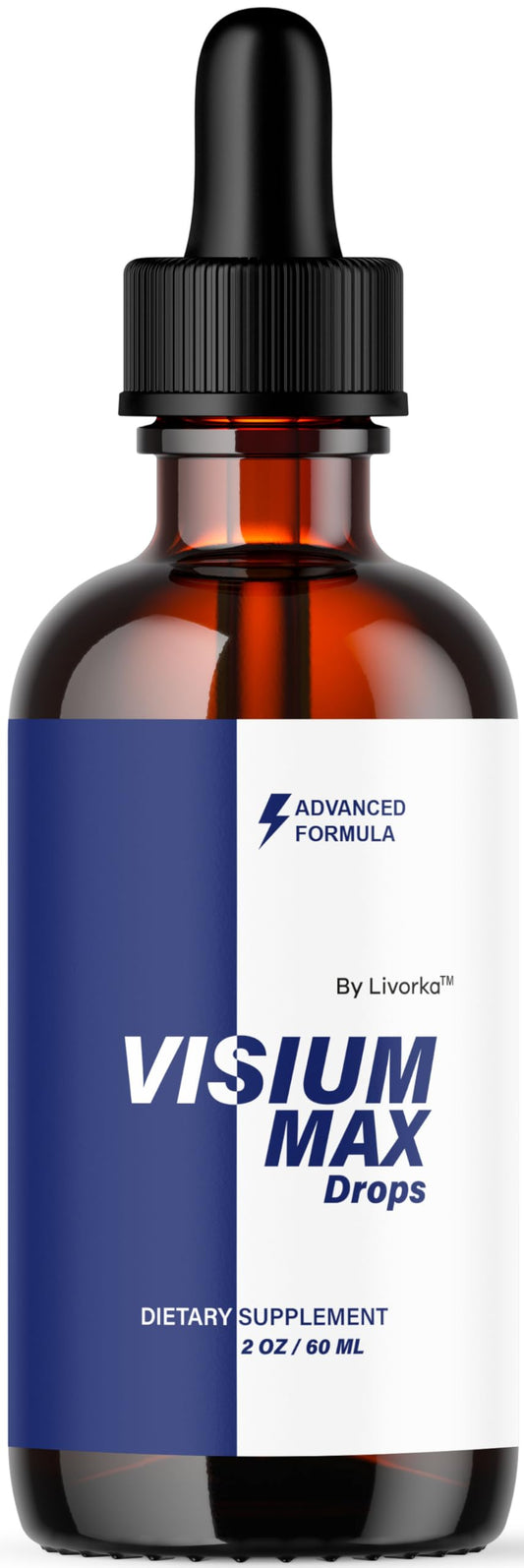 Visium Max Drops bottle front view
