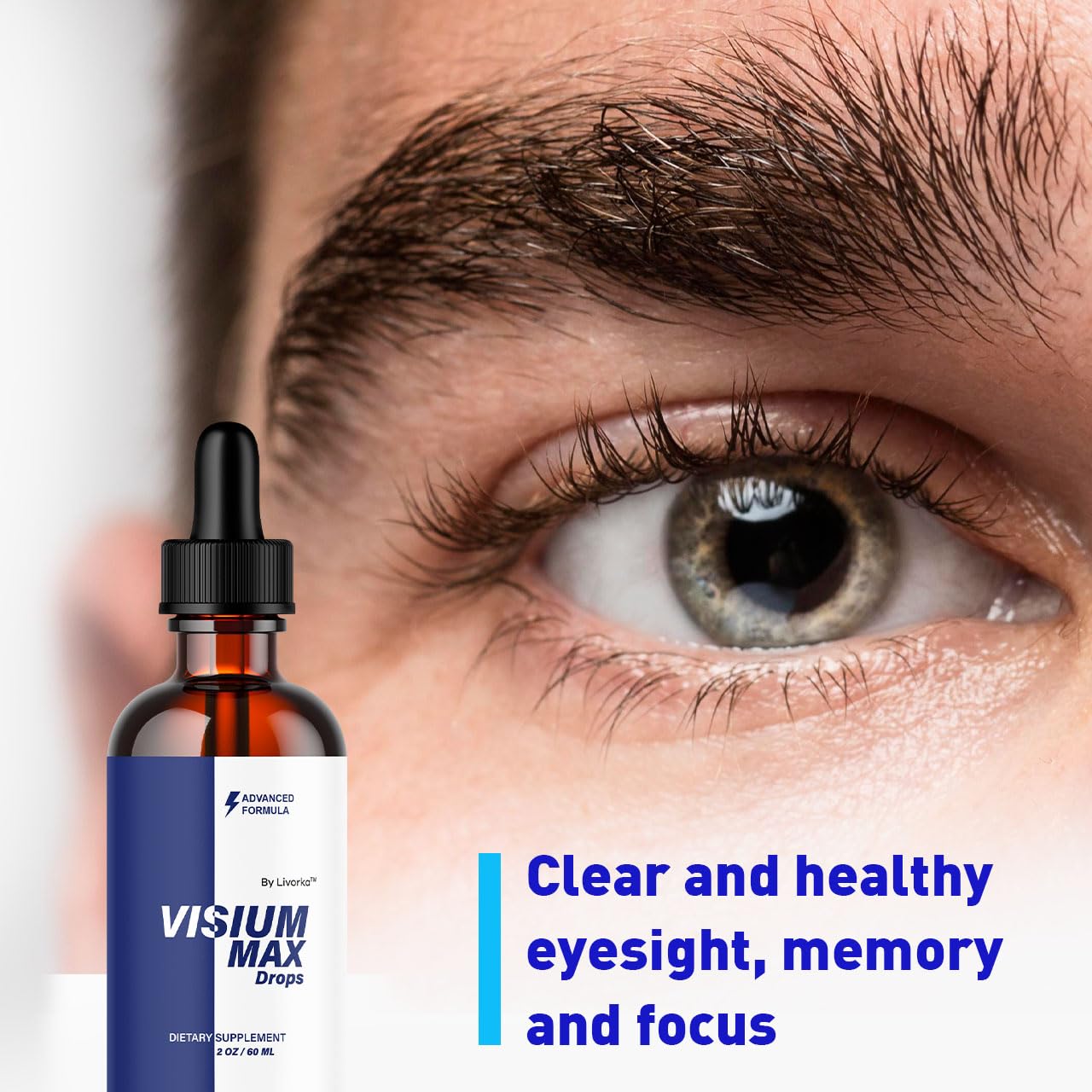 Ingredient icons for Visium Max Drops