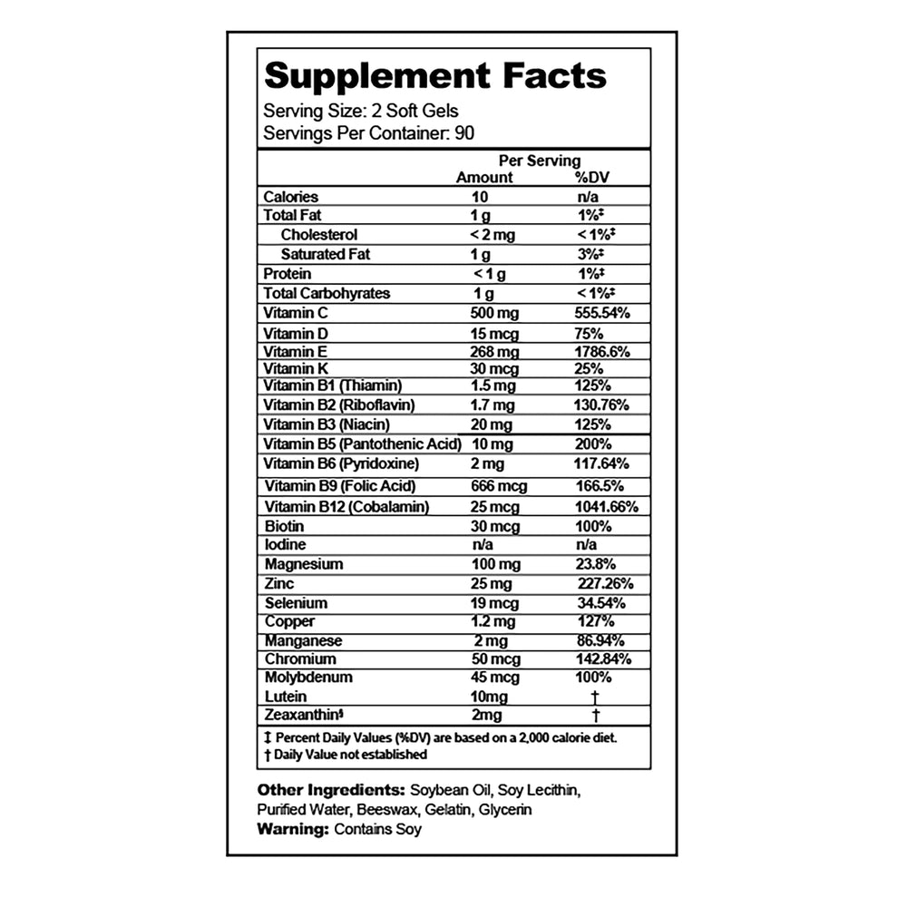 Lutein and zeaxanthin ingredients for macular health