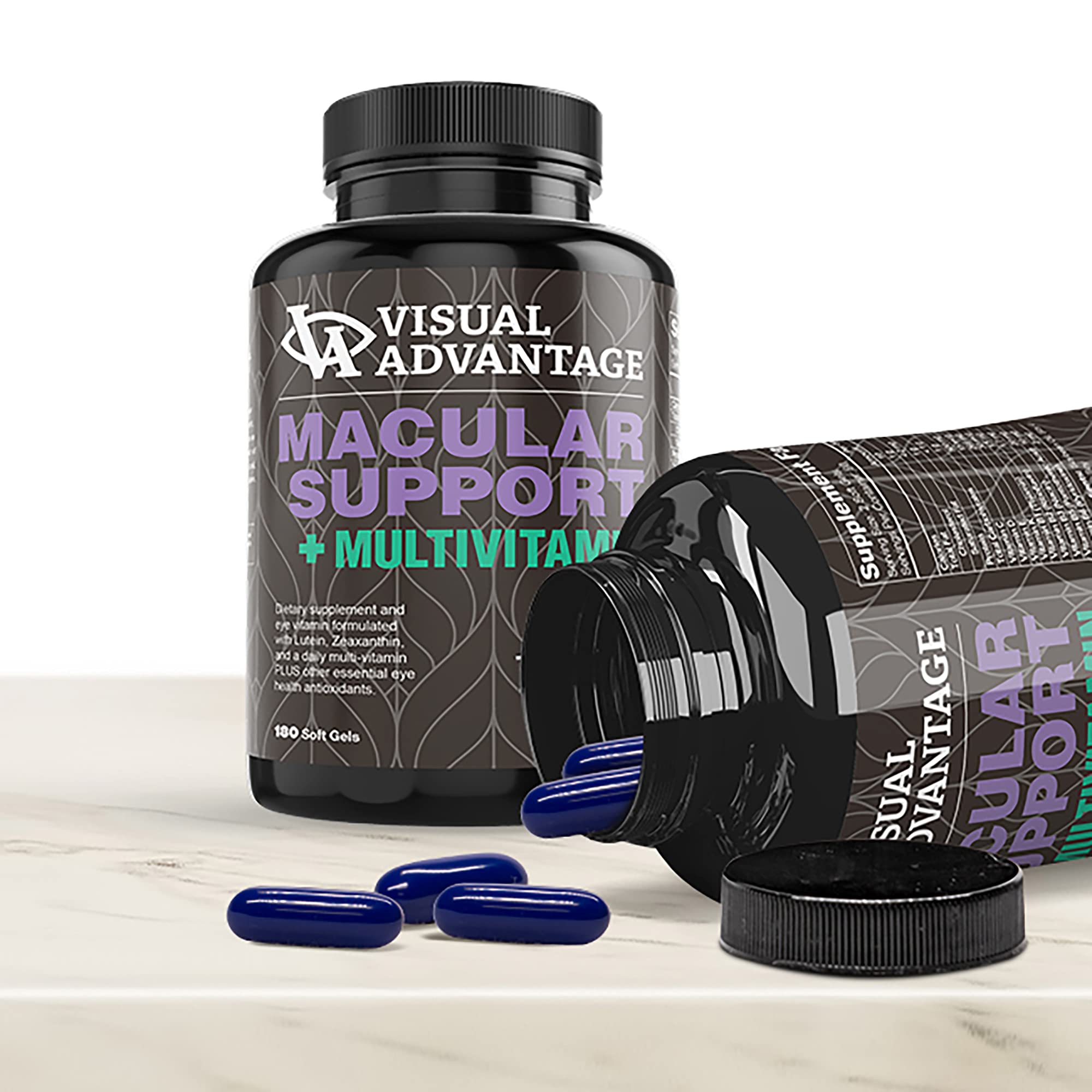 Two veggie capsules daily, gelatin-free and easy to swallow