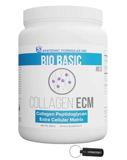 Keychain pill holder included with VitaBoost collagen powder