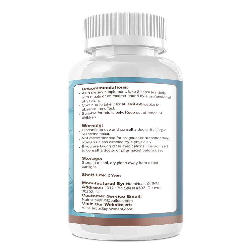 Serving suggestion: two capsules daily with water