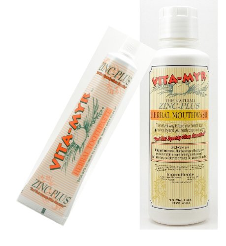VITA-MYR Zinc Plus Toothpaste 4 oz tube