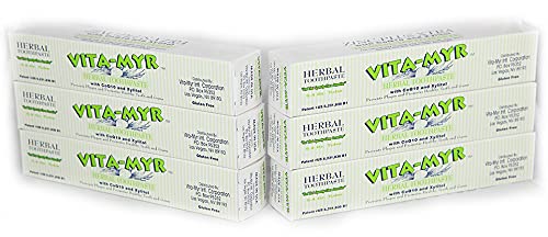Vita-Myr Zinc+ Toothpaste 5.4 oz tube with mint flavor