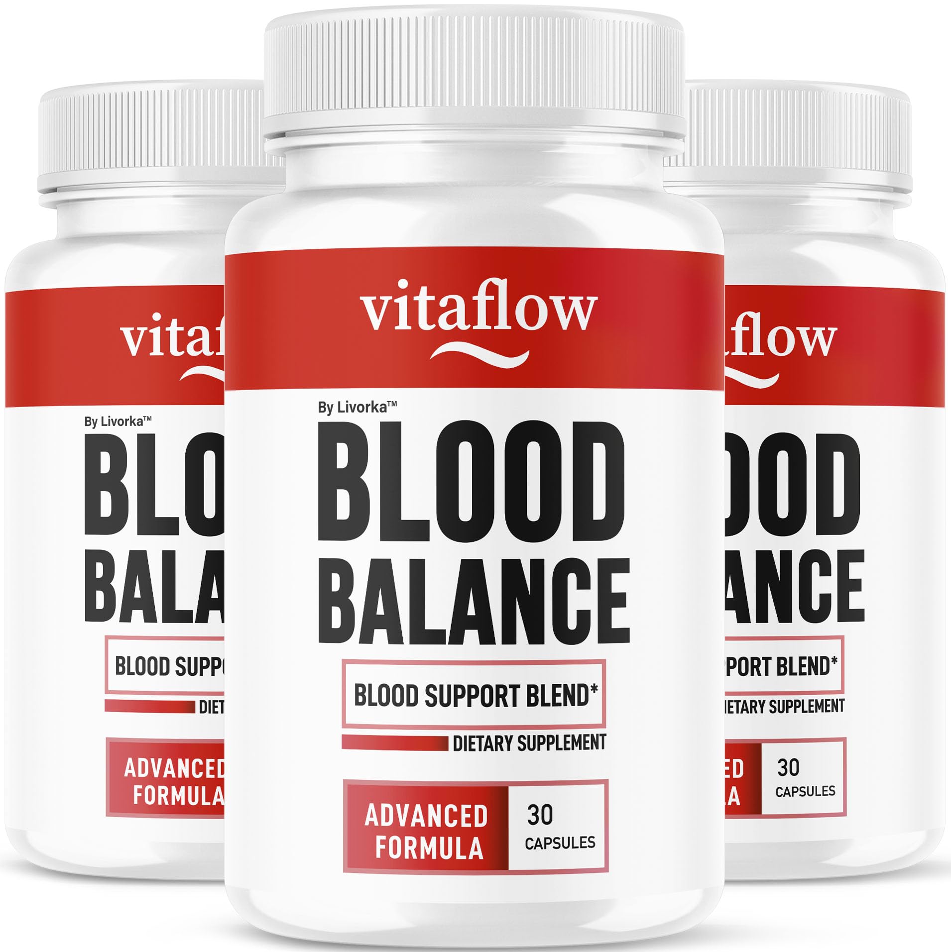 VitaFlow 3-pack capsules front view