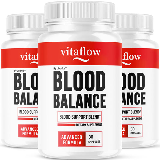 VitaFlow 3-pack capsules front view