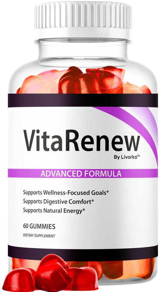 VitaRenew Gummies bottle front view
