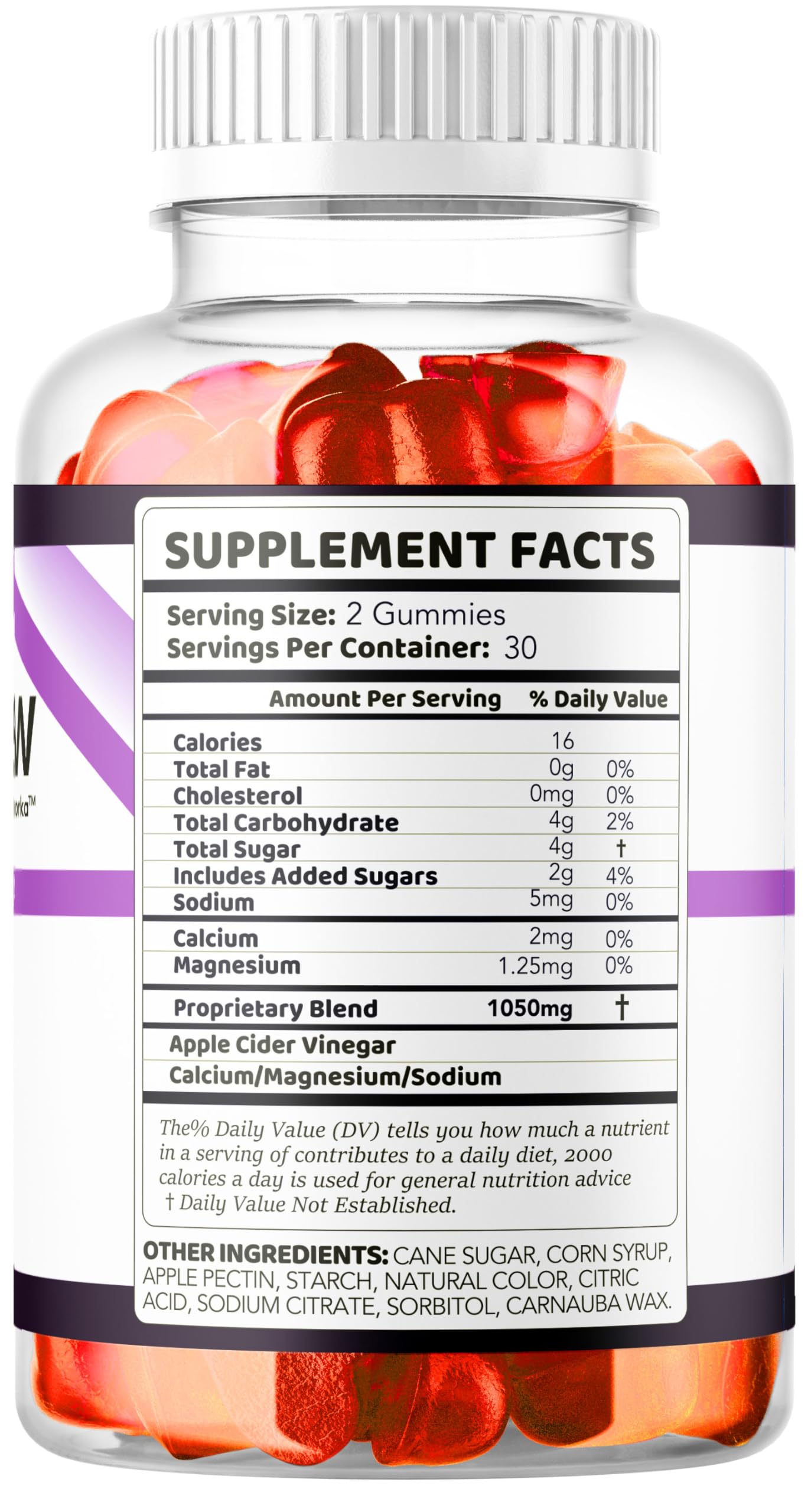 300 gummies for a 5 month supply illustration