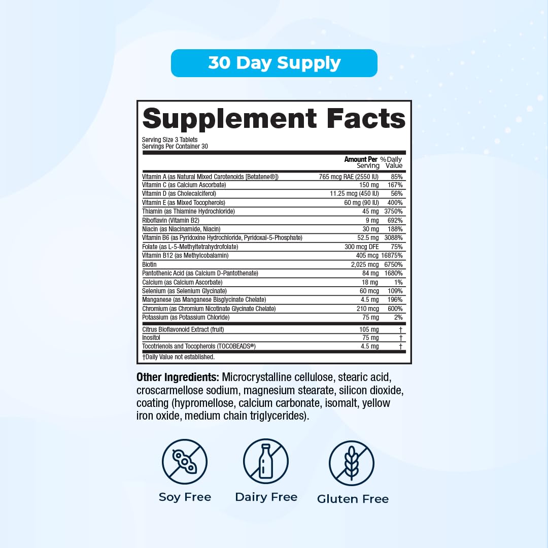 Full B complex with vitamin C in Energy Support formula