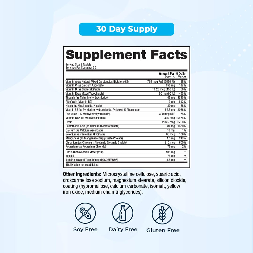 Full B complex with vitamin C in Energy Support formula