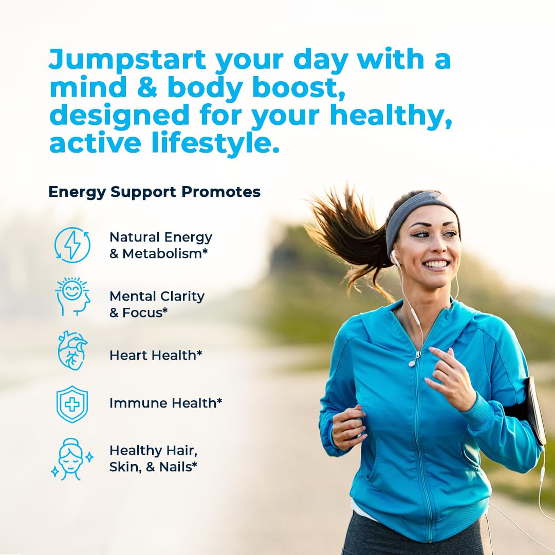 Brain-friendly B complex benefits and energy support