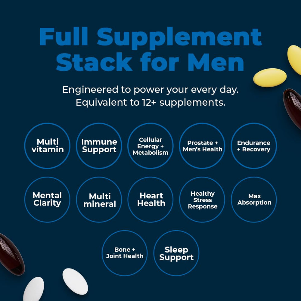 Morning and evening packets inside the box