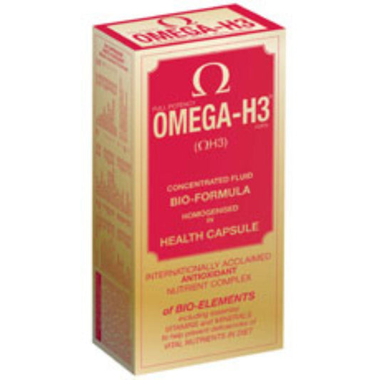 Bottle of Vitabiotic Omega-H3 30 Capsules