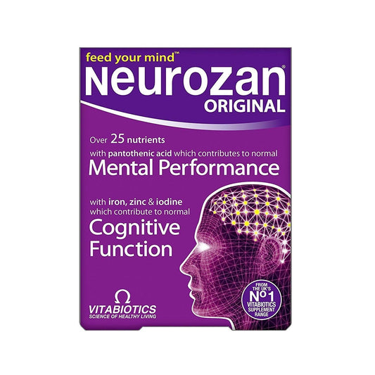 Vitabiotics Neurozan Twin Pack – two 30-tablet bottles