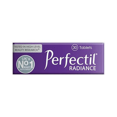 Healthy glowing skin concept with Perfectil Platinum