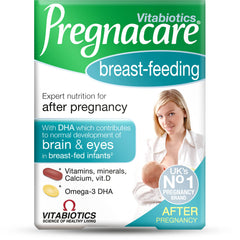 Vitabiotics Pregnacare Breast-Feeding 84 Tablets bottle - postpartum breastfeeding support