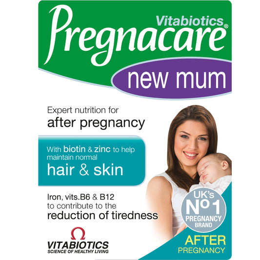 Vitabiotics Pregnacare New Mum Postnatal Formula bottle