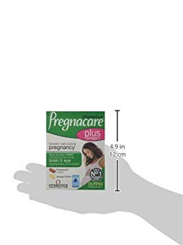 Pregnacare Plus Omega-3 2-pack packaging with capsules
