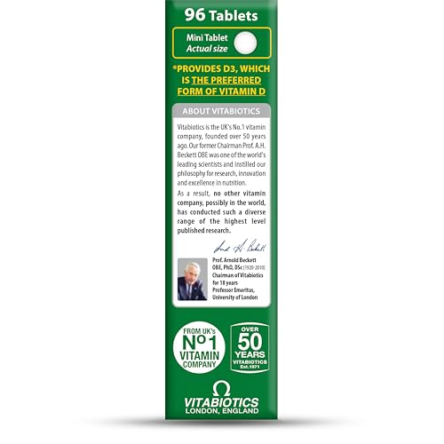 Vitabiotics Ultra D bottle with immune function benefits