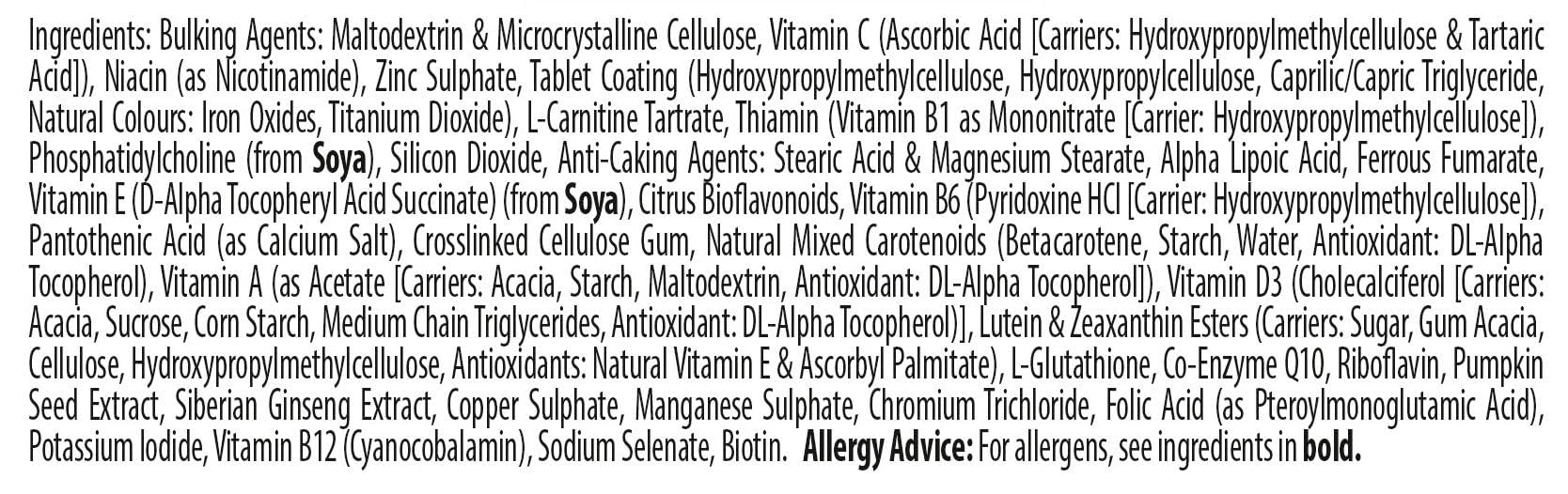 Icons highlighting zinc and other nutrients (concept)